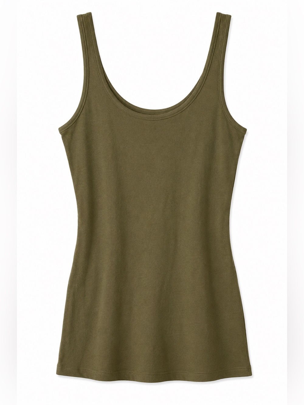 FOREVER 21 OLIVE GREEN TANK TOP